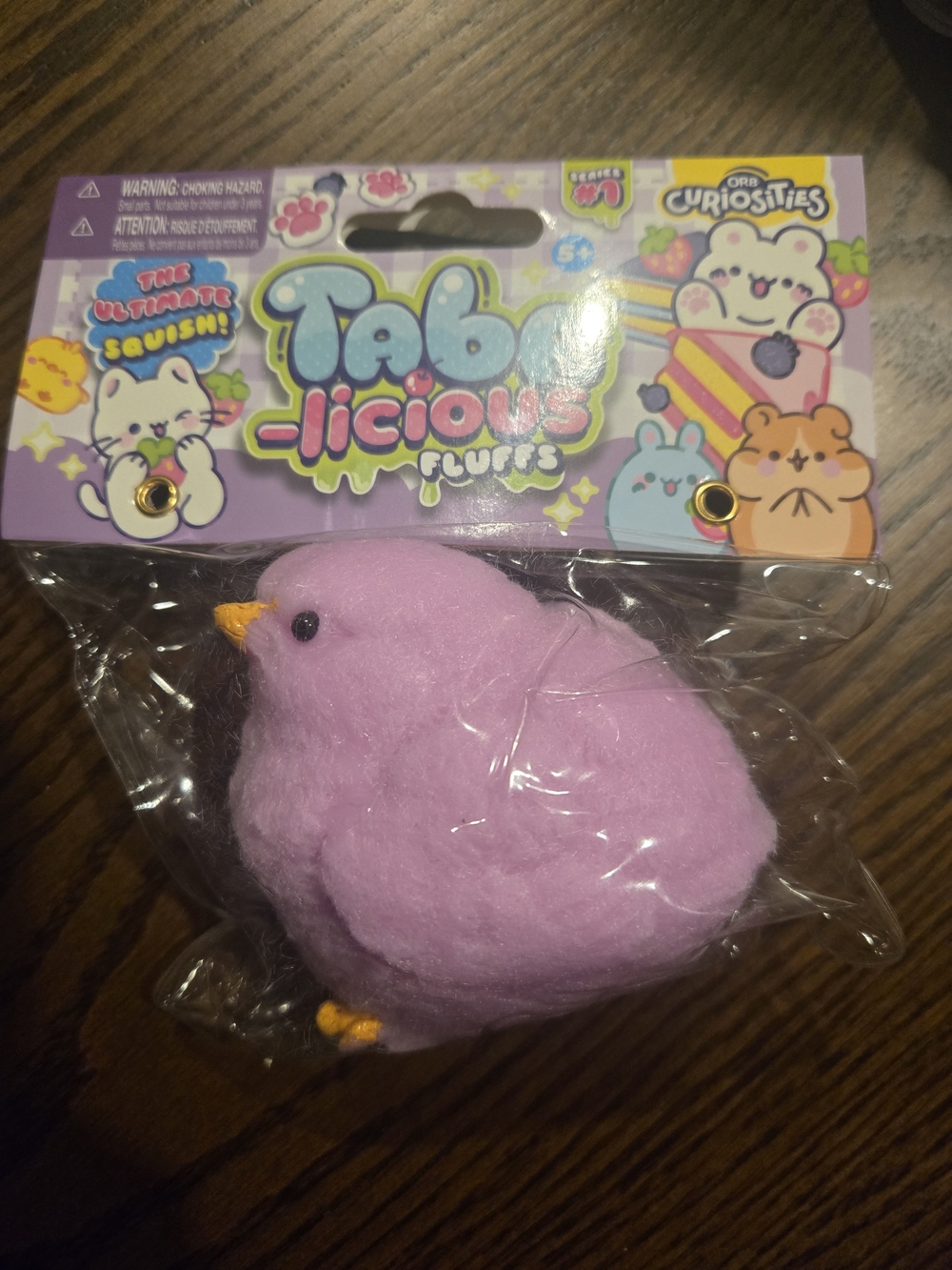 Tabalicious Fluffs Lilac Plush Chick (TikTokViral)